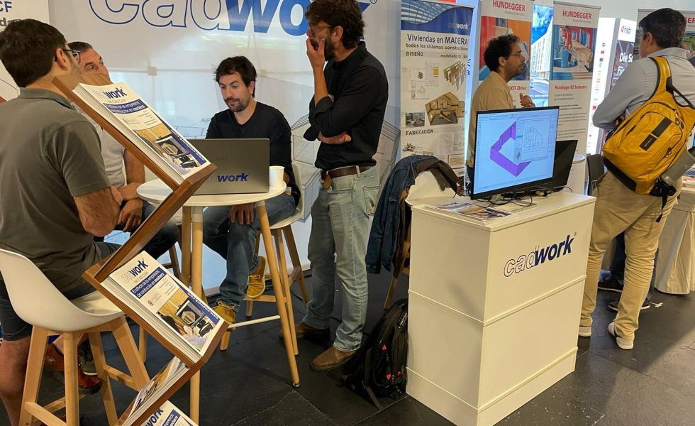 Los clientes arropan a CADWORK en el FORUM de CONSTRUCCION en MADERA