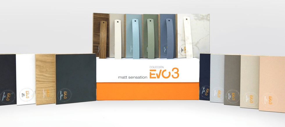 Cantos de CANTISA para la colección EVO3 de SUDESA