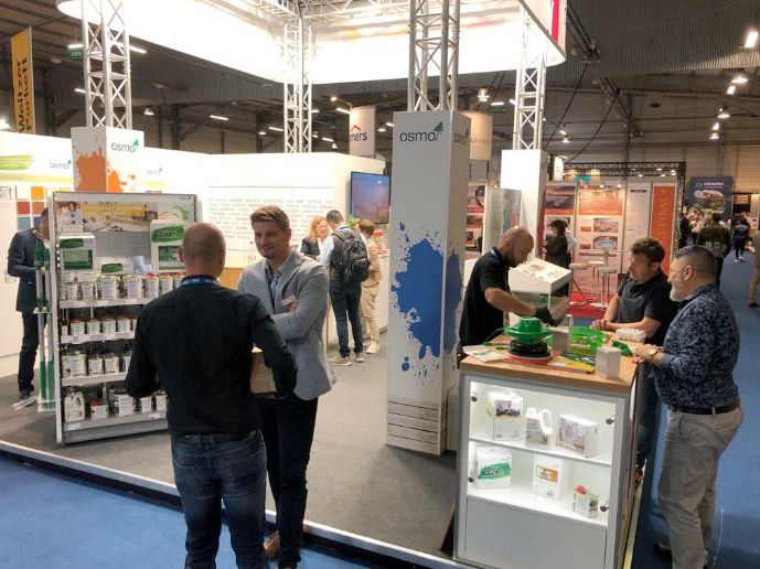 OSMO en las principales ferias francesas de la madera