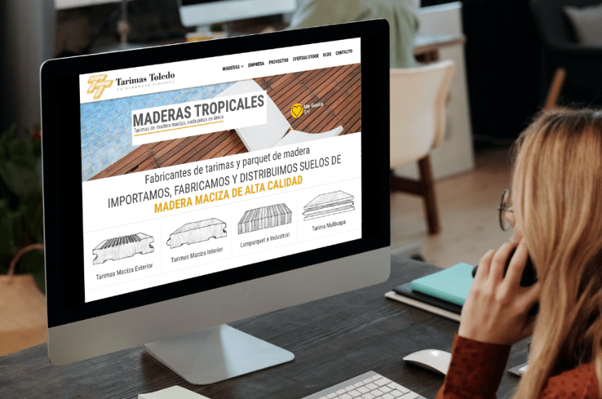 TARIMAS TOLEDO apuesta por el posicionamiento web