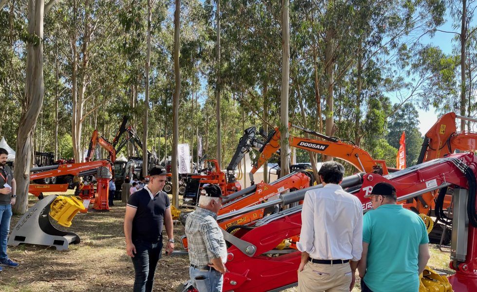 GALIFOREST Abanca 2022 ha mostrado maquinaria, equipos y recambios forestales con un valor superior a los 40 millones de euros