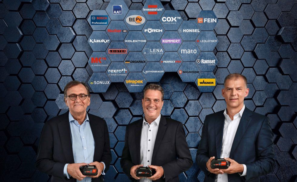 BOSCH, FEIN y ROTHENBERGER crean la alianza de baterías AmpShare – powered by Bosch