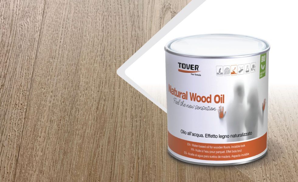 NATURAL WOOD OIL, de TOVER: El acabado invisible al agua con alma verde