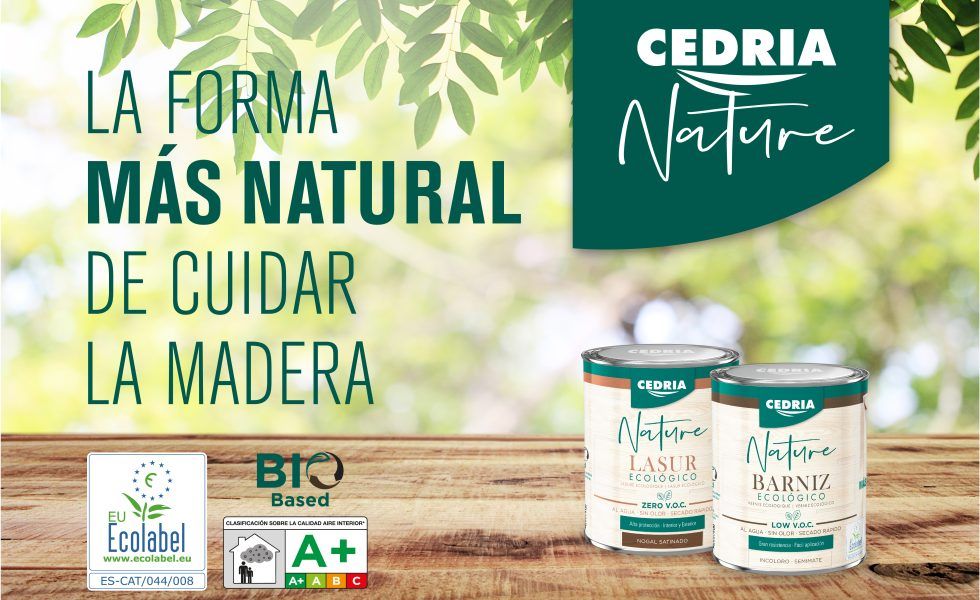 La gama Nature de CEDRIA crece y afianza su objetivo
