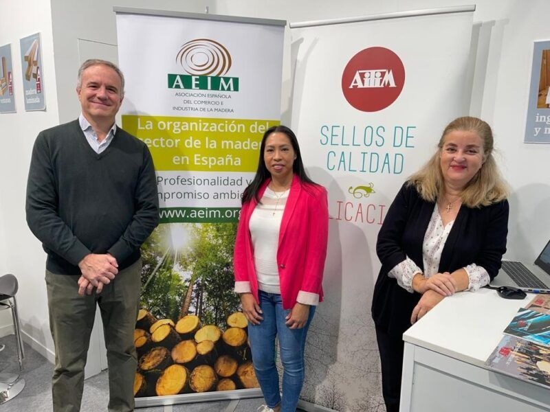 AEIM y AITIM impulsaron la madera en Egurtek y Construtec