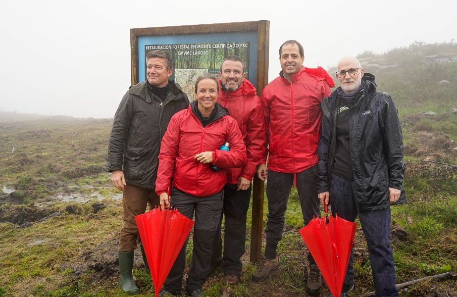 El monte de Laxoso se pone en marcha de nuevo