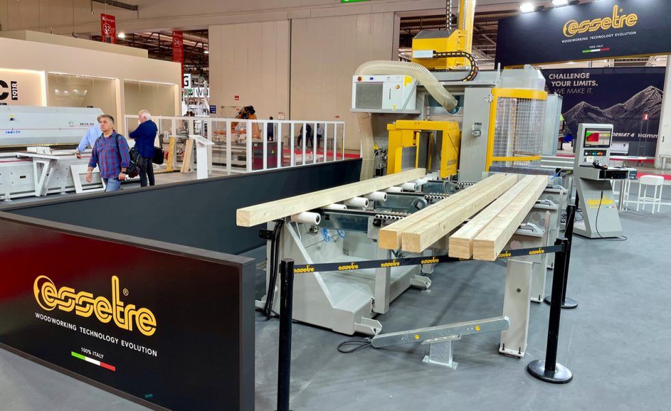 ESSETRE expone con TECHNO FAST en EUROBOIS y DACH+HOLZ International