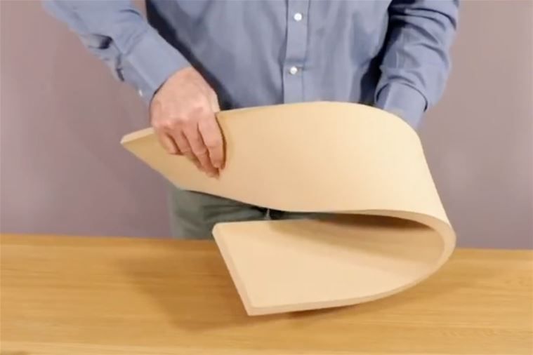 Tablero de madera flexible WOODOLEX