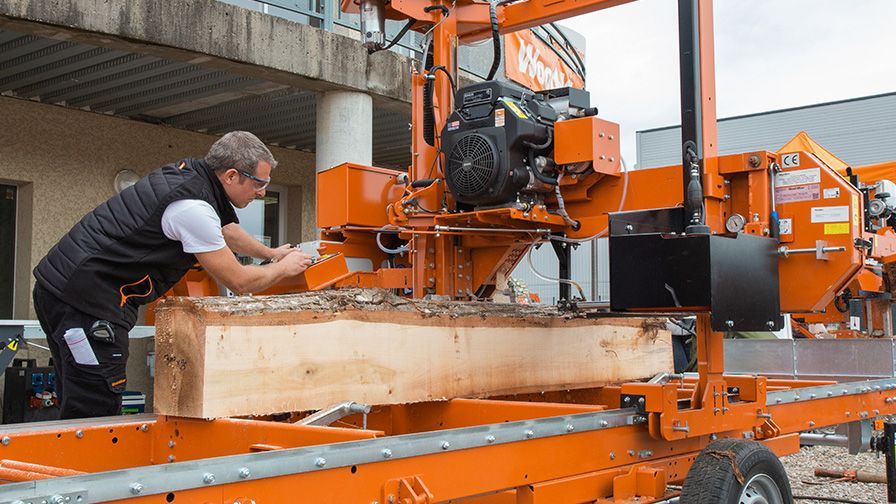 WOOD-MIZER añade la opción WIDE al popular aserradero portátil LT15CLASSIC