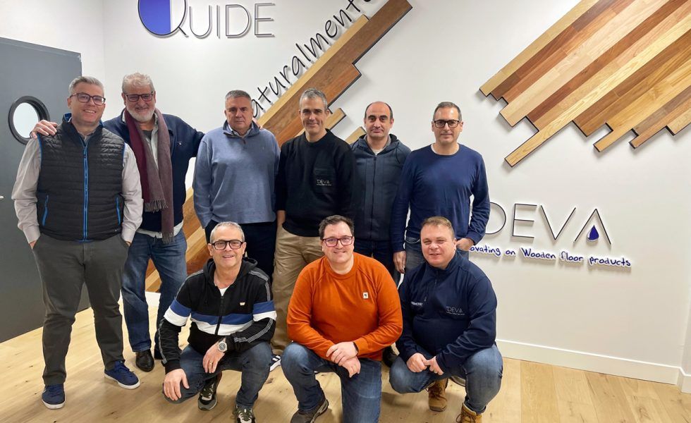 QUIDE muestra sus novedades a parquetistas de Cataluña