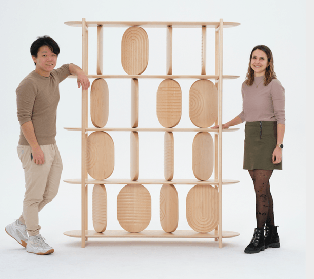 Dos piezas de estudiantes del IED en la muestra “Slow Furniture For Fast Change”