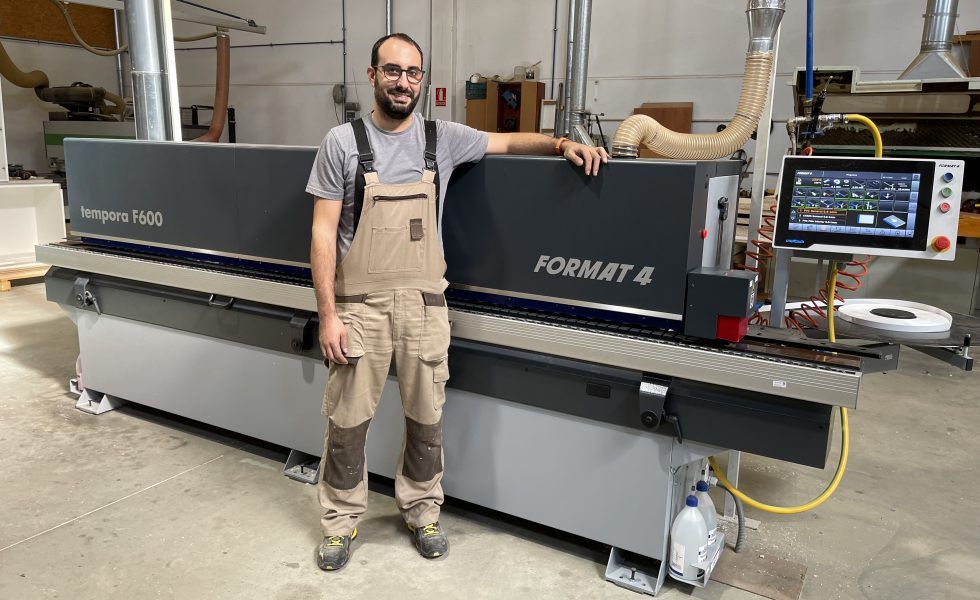 FUSTERIA CANELA adquiere la primera canteadora “tempora” de FELDER en Lérida