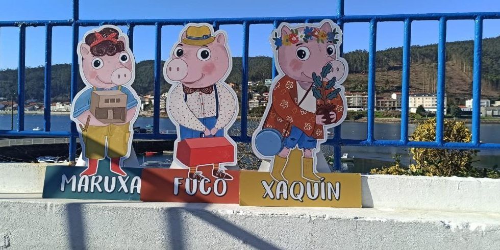 Los “Tres Cerditos” mostrarán a los escolares de Pontevedra el valor de los recursos forestales