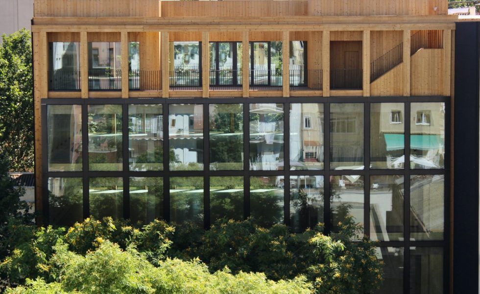 WITTYWOOD, el primer edificio de oficinas de España construido íntegramente en madera
