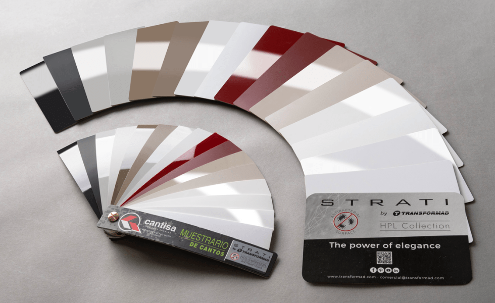 Encuentra en CANTISA los cantos para la colección Strati de TRANSFORMAD