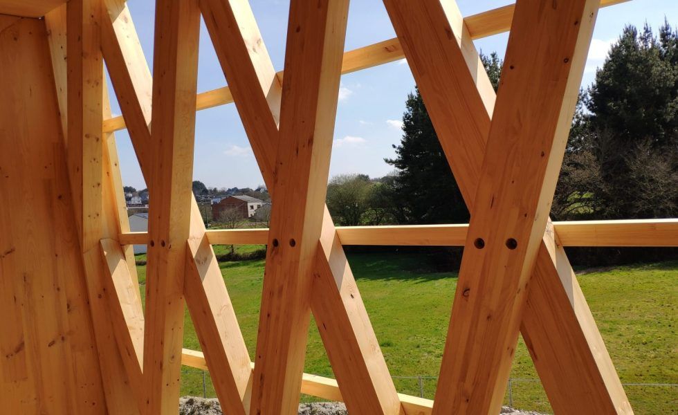 IMPULSO VERDE, un icono de urbanismo sostenible con corazón de madera 