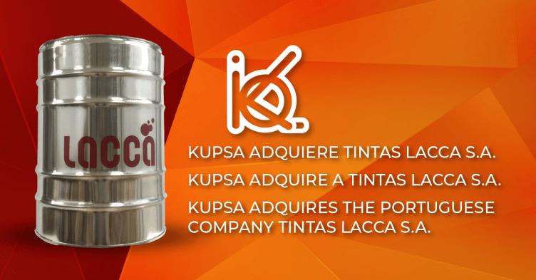 KUPSA adquiere Tintas Lacca S.A.