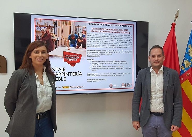 ELDA apuesta por formar carpinteros
