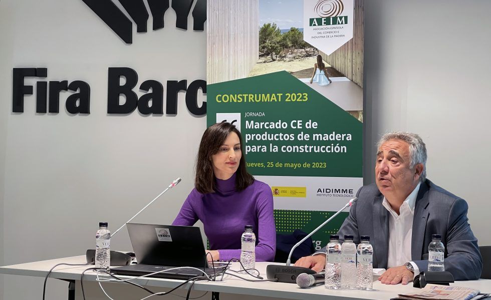 AEIM celebró una jornada sobre marcado CE de productos de madera en CONSTRUMAT