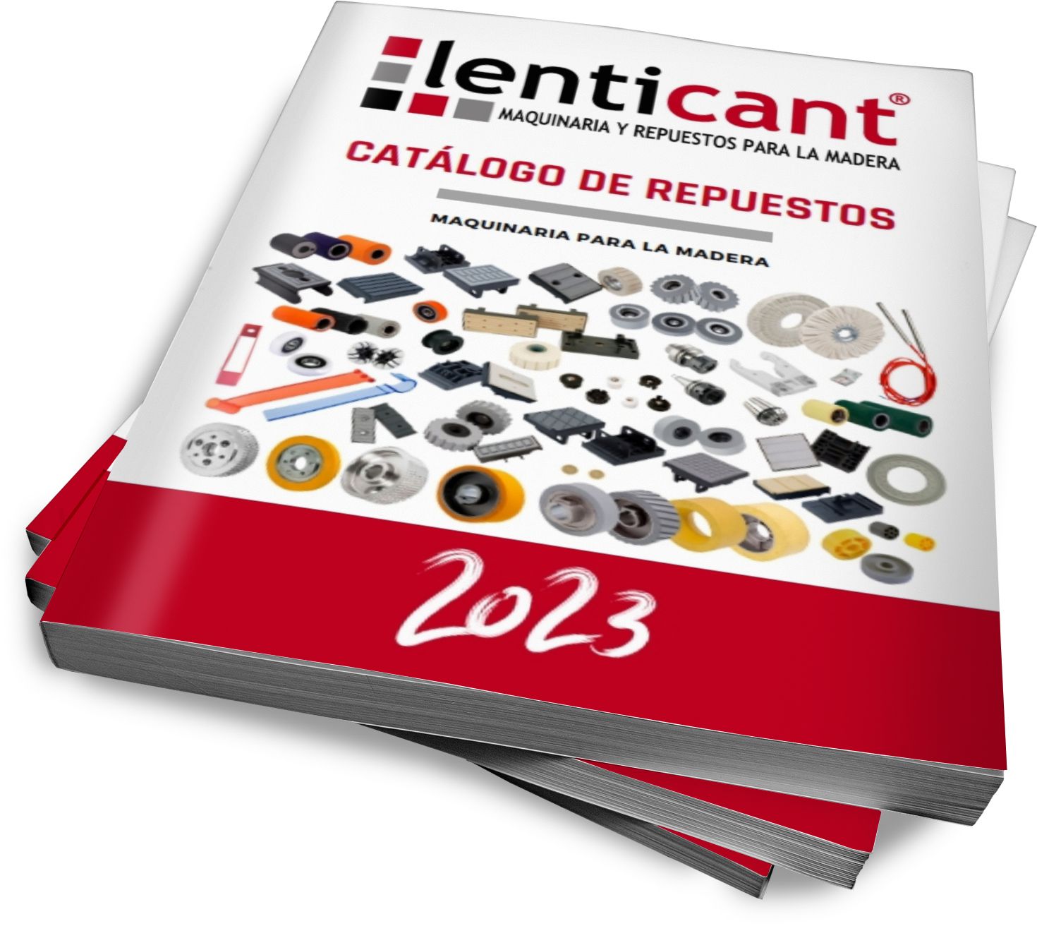 LENTICANT presenta su Catálogo 2023 de repuestos para la maquinaria para madera