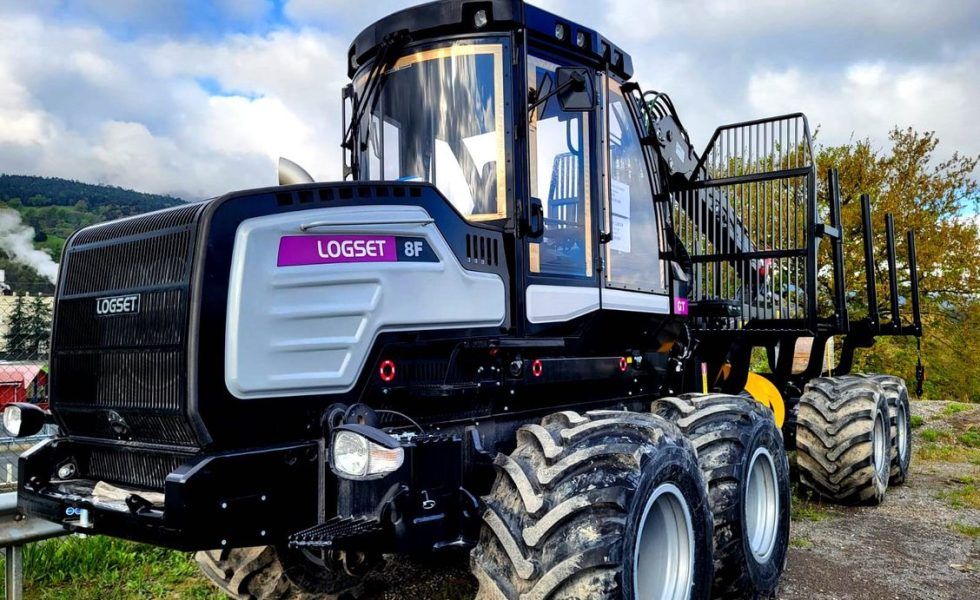 FOREST PIONEER llevará a EXPOBIOMASA su autocargador LOGSET 8F GT
