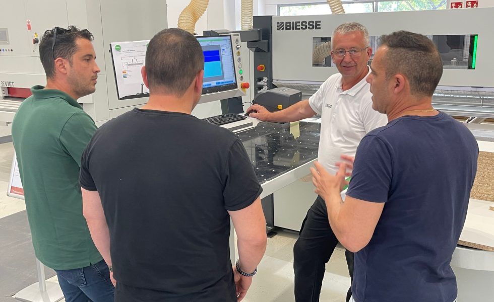 Gran ambiente en el openhouse de BIESSE Ibérica en Gavà