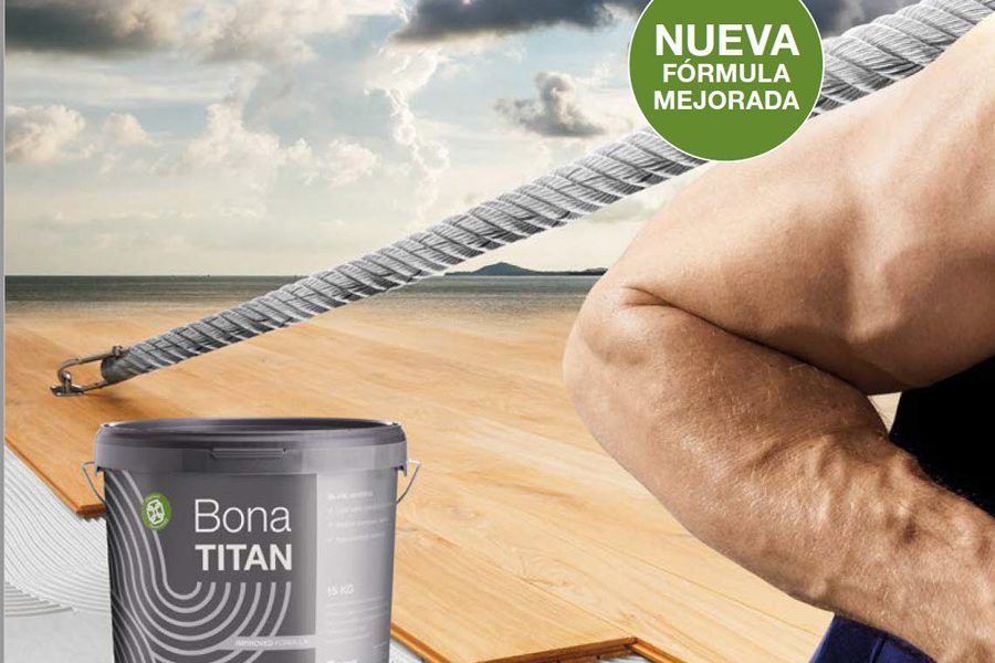 Adhesivo BONA Titan, más rápido y fuerte que nunca