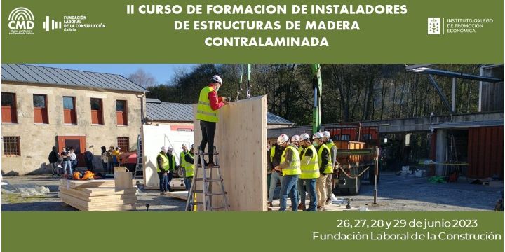 Segunda edición del Curso de formación de instaladores de estructuras de CLT