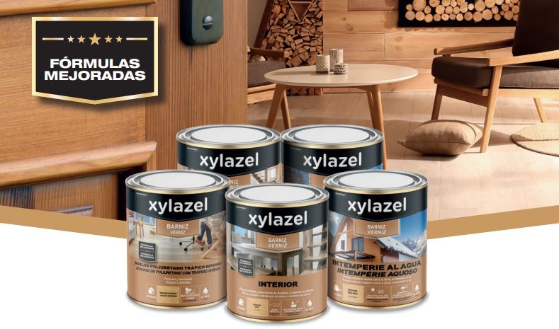 Nueva gama XYLAZEL para proteger madera interior y exterior