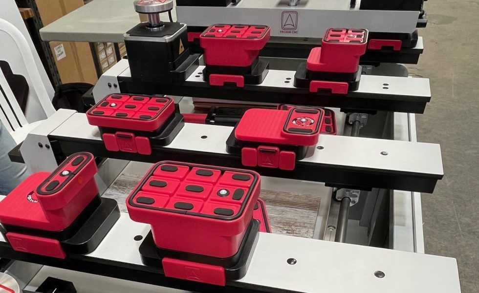 VACCUM CNC exhibió sus ventosas de vacío para centros de mecanizado en BOIRA