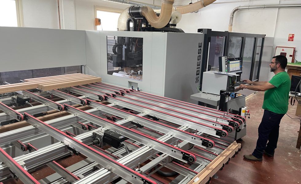 ISCLETEC ya vuela con su Winline16 de BIESSE