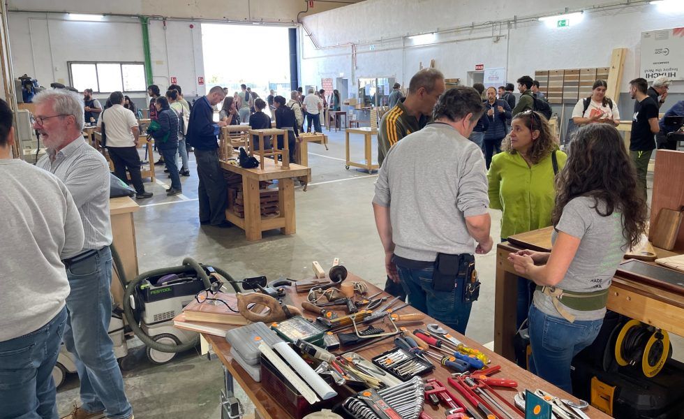 MADE DE MADERA exhibe su nuevo taller en la tradicional Jornada de Puertas Abiertas