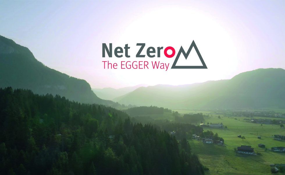 EGGER se compromete a alcanzar el objetivo Net Zero 2050