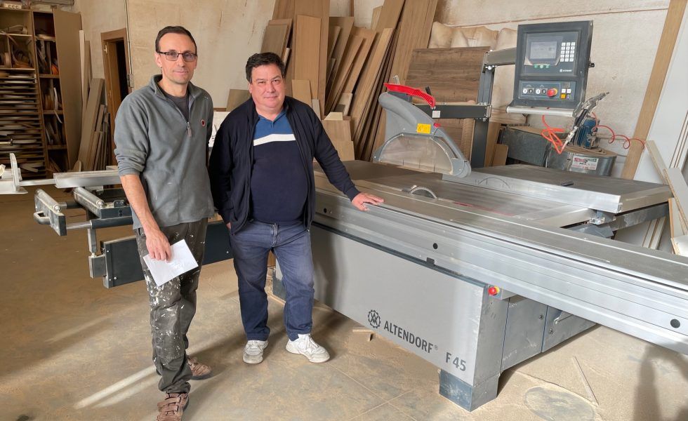 ALTENDORF reina ya en el taller de ASDRÚBAL ESCUDERO