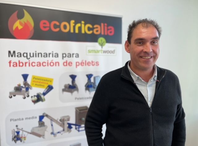 “Es posible convertir los restos y residuos de madera en pellet para autoconsumo o comercialización”
