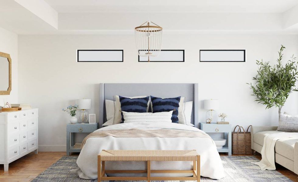 Cómo amueblar una habitación principal con un presupuesto ajustado