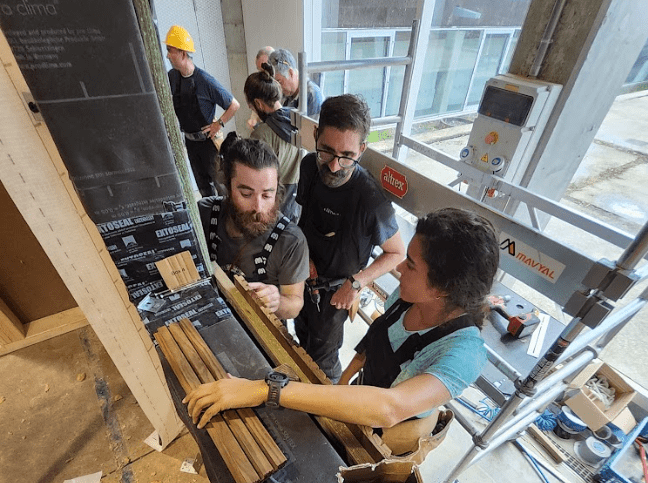 MADERAULA lanza un curso de revestimientos de fachada