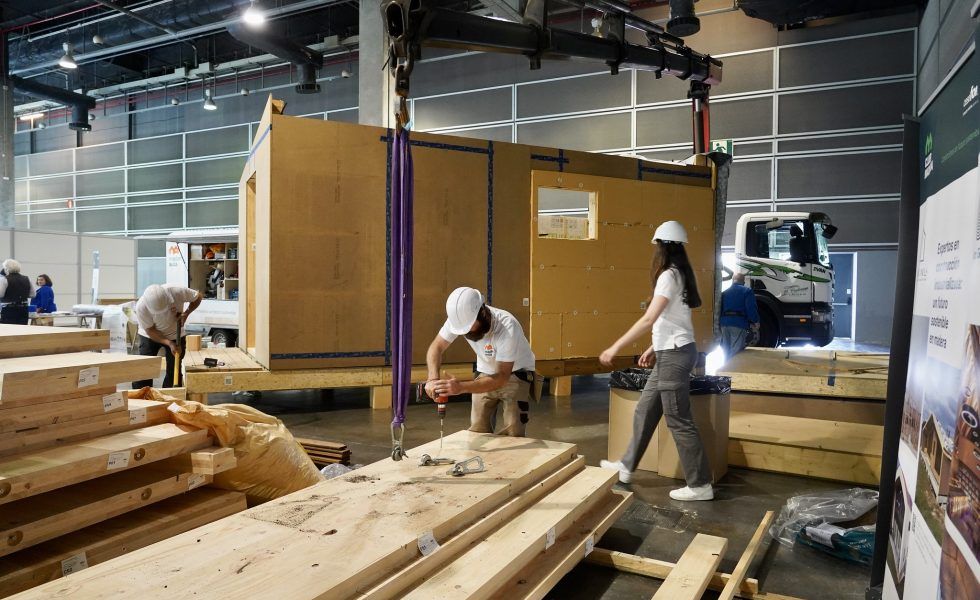 MADERAULA realizó siete demostraciones en vivo en FIMMA + Maderalia