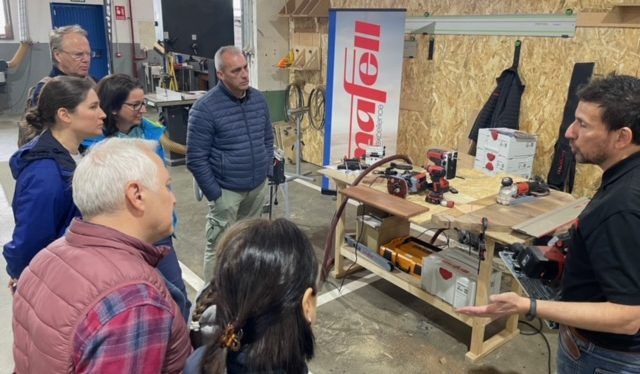 MAFELL exhibe su nueva sierra de calar a batería PS 2-18 en la jornada de puertas abiertas en MADE DE MADERA