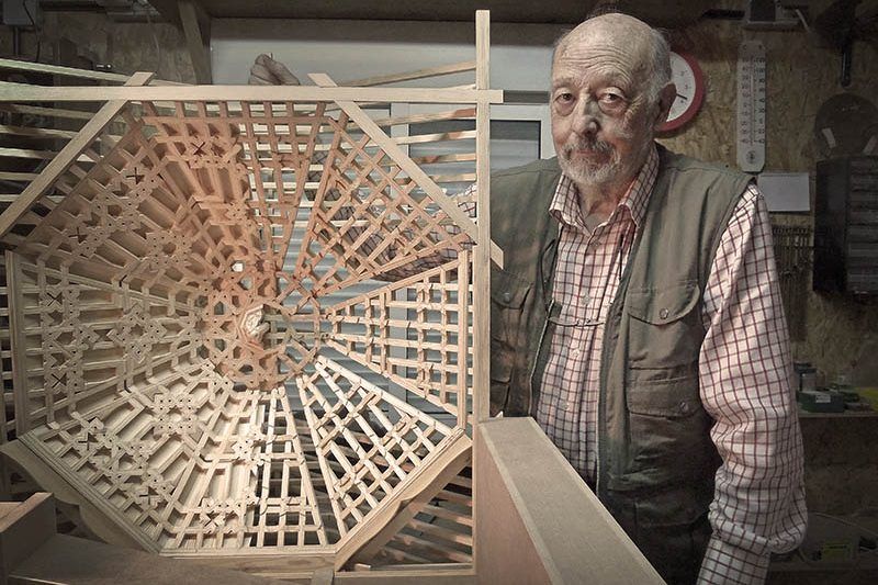 Enrique Nuere y Alfonso Basterra en el Máster Madera UPM