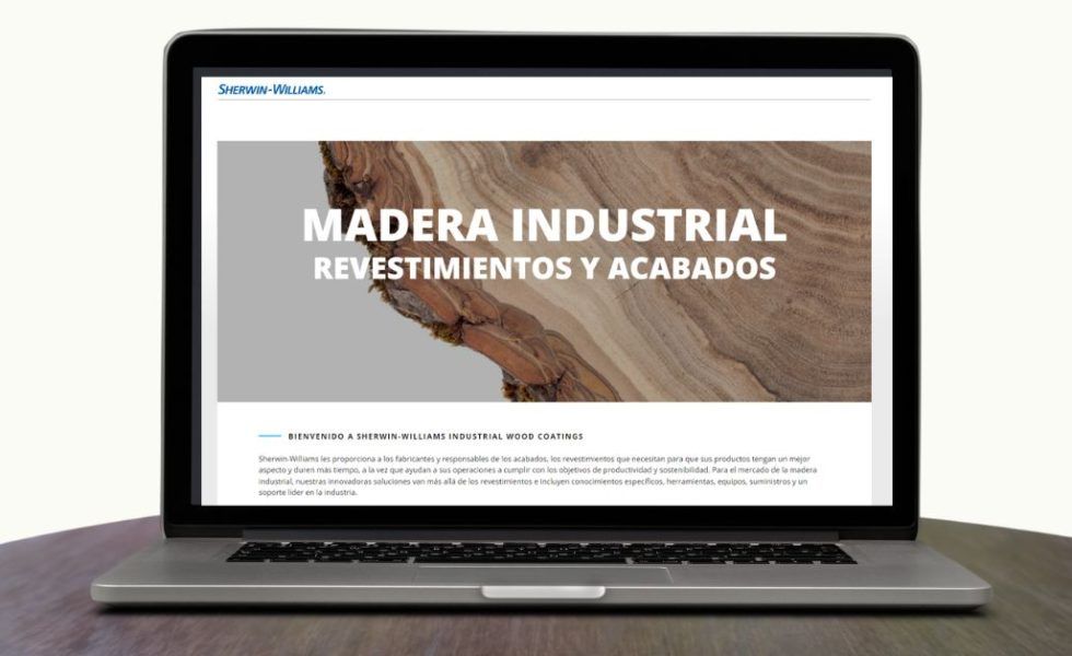 Visita la web de SHERWIN-WILLIAMS Industrial Wood Coatings