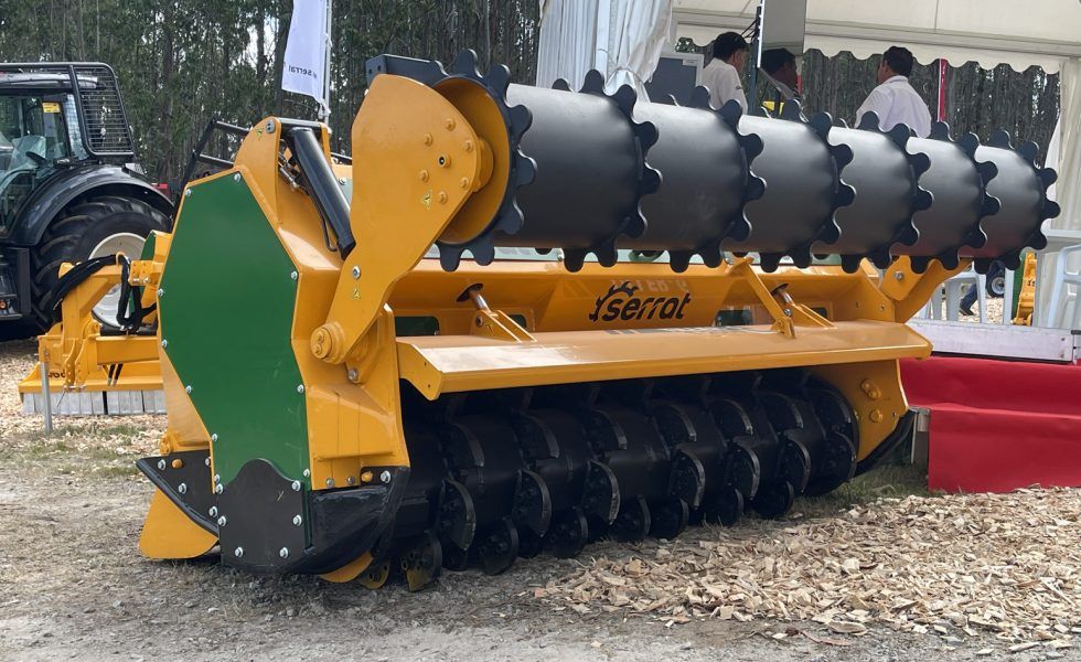 Las nuevas trituradoras forestales de SERRAT, en GALIFOREST Abanca