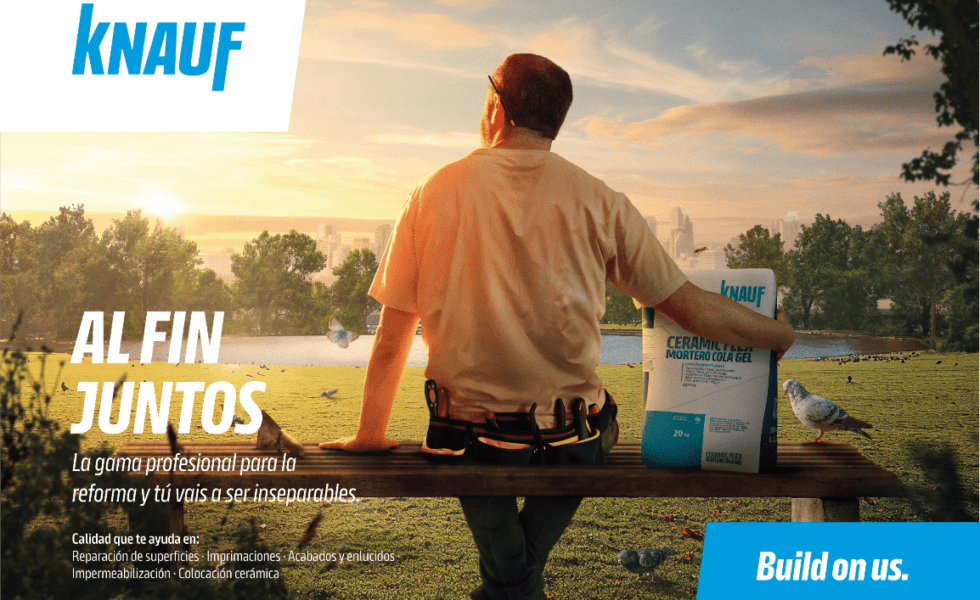 KNAUF lanza su nueva gama de materiales para trabajos de reparación, rehabilitación y reforma