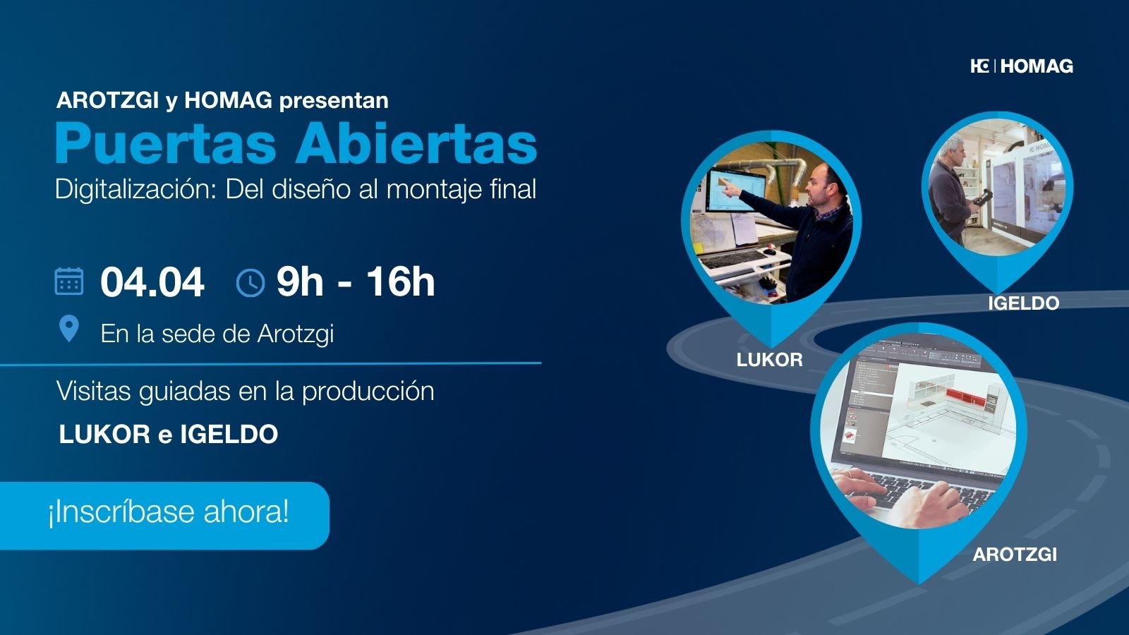 Puertas Abiertas AROTZGI y HOMAG