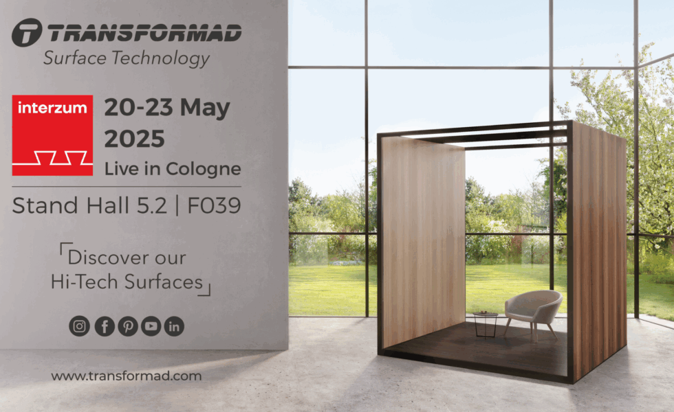 TRANSFORMAD presentará sus últimas innovaciones en interzum