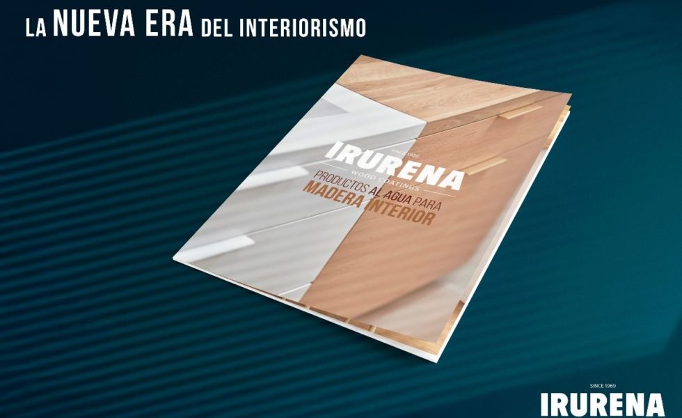 Nuevo Catálogo de productos al agua para madera interior de IRURENA