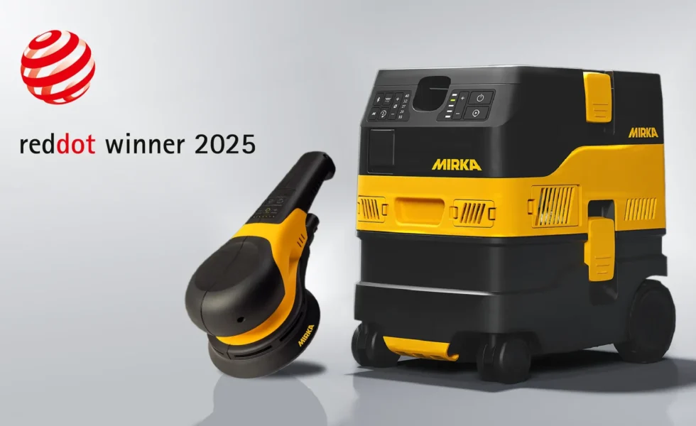 MIRKA DEROS® RS y DEXOS® reciben los premios Red Dot