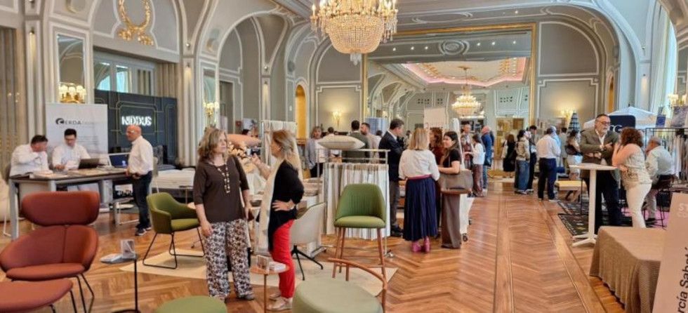 El Hotel Ritz de Madrid acogió una exposición para el canal contract