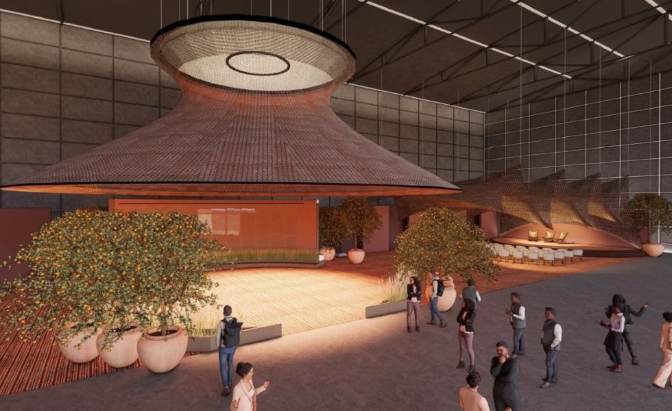 Tomás Alía reinterpreta la barraca valenciana para proyectar un hotel sostenible en HÁBITAT 2025