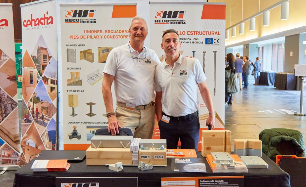 HECO promocionó en el FORUM MADERA CONSTRUCCIÓN sus conectores para forjados colaborantes